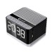 Тонколона Kisonli G8, Bluetooth, Часовник, USB, SD, FM, AUX, RGB, Различни цветове - 22281