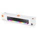 Тонколона Kisonli LED-802, Bluetooth, USB, SD, RGB, AUX, FM, Черен - 22314