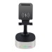 Тонколона със стойка за телефон Kisonli M5, Bluetooth, Безжично зареждане, FM, AUX, RGB, Различни цветове - 22275