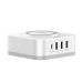 Безжично зарядно устройство LDNIO, 32W, Qi, 1 x Type-C F, 3 x USB F, PD, QC, PPS, Бял - 40294