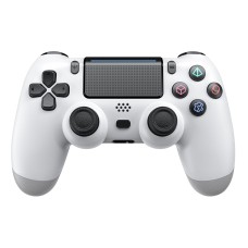 Безжичен джойстик No brand 5005B, За Play Station 4, Бял - 13079