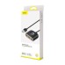 USB хъб Baseus Square round, 4 Порта, USB към 3xUSB 2.0, 1xUSB 3.0, 1.0m, Черен - 12077