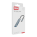USB хъб Earldom ET-HUB10, Type-C, 3 Порта, USB 3.0, Сив - 40217