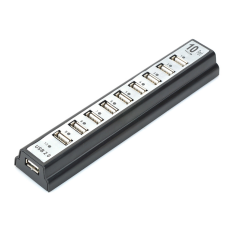 USB хъб No Brand, USB 2.0, 10 Порта, Различни цветове - 12061
