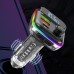 FM Трансмитер Earldom ET-M80, Bluetooth, Micro SD, USB, Type-C, PD, QC, Черен - 17774