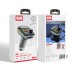 FM Трансмитер Earldom ET-M80, Bluetooth, Micro SD, USB, Type-C, PD, QC, Черен - 17774