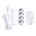 Смарт сензор No brand PST-WW002, За алармиране при наводнение, Wi-Fi, Tuya Smart, Бял - 91005