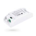 Смарт превключвател No brand PST-WF-S1, 1 канал, 220V, 10A, Wi-Fi, Tuya Smart, Бял - 91019