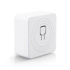 Смарт превключвател No brand PST-AP-SMT, 1 канал, 220V, 16A, Wi-Fi, Tuya Smart, Бял - 91021