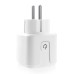 Смарт контакт No brand PST-ZEU-003, Мониторинг, 220V, 16A, Wi-Fi, Tuya Smart, Бял - 91017