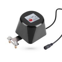 Смарт контролер No brand PST-FM400, За сферичен спирателен кран, Wi-Fi, Tuya Smart, Черен - 91007