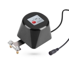 Смарт контролер No brand PST-FM400, За сферичен спирателен кран, Wi-Fi, Tuya Smart, Черен - 91007