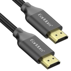 Кабел Earldom ET-W26 HDMI - HDMI, 2м., 4К, С оплетка, Черен - 18384
