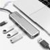 USB хъб Earldom ET-HUB12, USB 2.0, 5 Порта, Сив - 12069