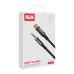 Аудио кабел Earldom ET-AUX53, 3.5mm към Type-C, 1.0м, Черен - 40222