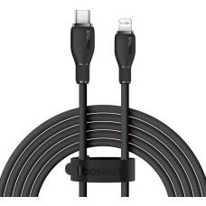 Кабел за данни Baseus Pudding, Type-C - Lightning, 20W, 2.0m, Черен - 40435