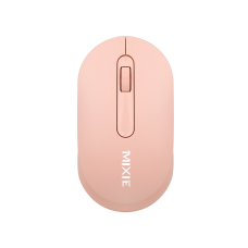 Мишка Mixie R518, Безжична, USB, 3D, Розов - 758