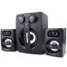 Тонколони Kisonli TM-9000A, Bluetooth, USB, AUX, SD, FM, 12W+2x5W, Черен - 22219