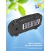 Тонколона Kisonli B5, Bluetooth, Солар, USB, SD, FM, Черен - 22319