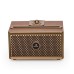 Тонколона Kisonli G1, Bluetooth, USB, SD, AUX, FM, Кафяв - 22309