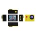 Водоустойчива екшън камера No brand ECM-SJ4000W4B, 12 Mp, Full HD, 140°, Жълт - 91069