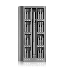 Комплект отвертка и накрайници Earldom ET-T01, 24 части, Черен - 40379