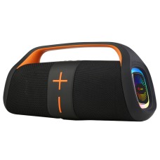 Тонколона Kisonli K12, Bluetooth, USB, SD, AUX, RGB, Черен - 22294