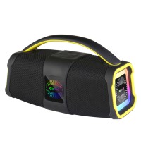 Тонколона Kisonli K3, Bluetooth, USB, SD, AUX, FM, RGB, Черен - 22293