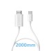 Кабел Earldom ET-W32, Type-C - HDMI 4K, 2м., Бял - 40375