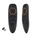 Универсално дистанционно No brand G10, Air mouse, USB 2.4GHz, Микрофон, IR програмируемо, Черен - 13051