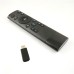 Универсално дистанционно No brand Q5, Air mouse, USB 2.4GHz, Микрофон, IR програмируемо, Черен - 13054