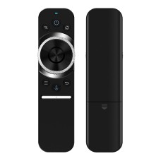 Универсално дистанционно No brand R1, Air mouse, USB 2.4GHz, Микрофон, IR програмируемо, Черен - 13044