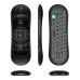 Универсално дистанционно No brand R2, Air mouse, USB 2.4GHz, Микрофон, IR програмируемо, Черен - 13043
