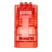 Букси No brand, RJ-45, 30 бр в пакет, Различни цветове - 17138