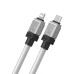 Кабел за данни Baseus CoolPlay, Type-C - Lightning, 20W, 1.0m, Бял - 40453