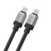 Кабел за данни Baseus CoolPlay, Type-C - Type-C, 100W, PD, 1.0m, Черен - 40441
