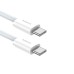 Кабел за данни Baseus Superior 2, Type-C - Type-C, 30W, PD, 1.0m, Бял - 40422