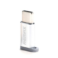 Преходник Micro USB към USB 3.1 Type-C, Remax RA-USB1, сребрист - 17158