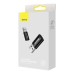 Преходник Baseus Ingenuity, Type-C F към USB, OTG, Черен - 40396