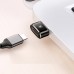 Преходник Baseus Mini, Type-C F към USB, OTG, Черен - 40399