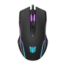 Геймърска мишка Onikuma CW905, Оптична, 7D, RGB, Черен - 767