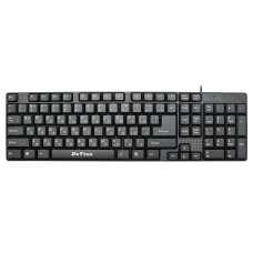 Клавиатура DeTech DE6079, USB, Кирилизирана, Черен - 6079