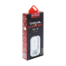 Мрежово зарядно устройство, DeTech, DE-11i, 5V/1A, 220V,1 x USB, С Lightning кабел, 1.0m, Бял - 14116