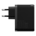 Мрежово зарядно устройство Baseus GaN5 Pro Fast, 100W, С PD кабел, Черен - 40411