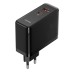 Мрежово зарядно устройство Baseus GaN5 Pro Fast, 100W, С PD кабел, Черен - 40411