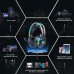 Слушалки Onikuma X26, За компютър, Микрофон, Подсветка, 3.5mm, USB, Черен - 20744