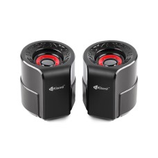 Тонколони Kisonli A-909, 2x3W, USB, Черен - 22160