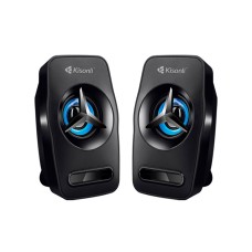 Тонколони Kisonli L-3030, 2x3W, USB, Черен - 22156