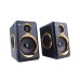 Тонколони Kisonli T-005, 2x3W, USB, Черен - 22157