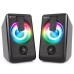 Тонколони Kisonli L-1010, AUX, 2x3W, Черен - 22238